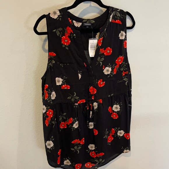 torrid Tops - TORRID. sleeveless babydoll tank